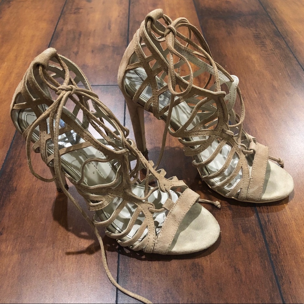 Dolce Vita Lace Up Heels